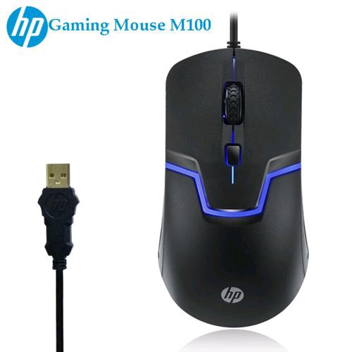 Hp Souris Gamer Filaire HP M100 - Noir