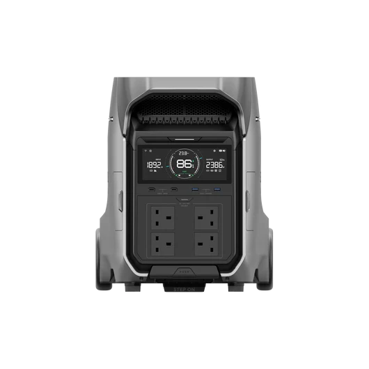 EcoFlow DELTA Pro 3, station électrique 4 096 Wh, 4 000 W (UK, prises type G)