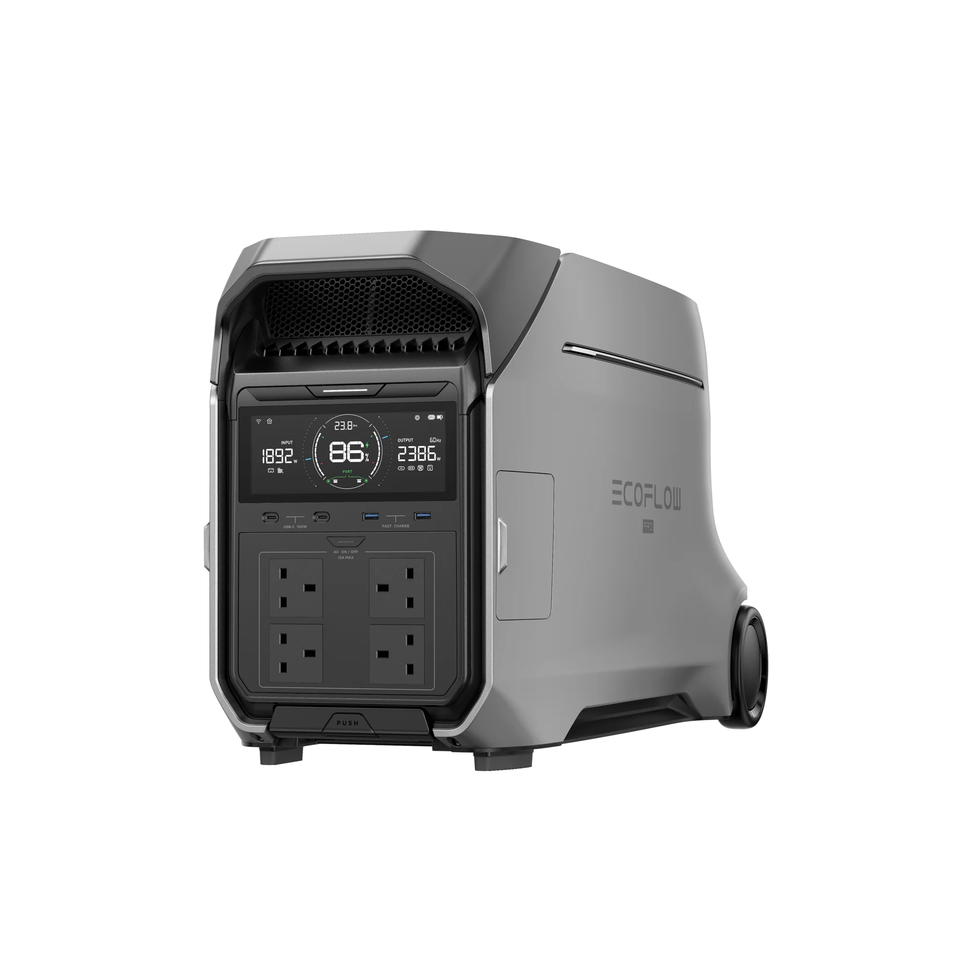 EcoFlow DELTA Pro 3, station électrique 4 096 Wh, 4 000 W (UK, prises type G) 2