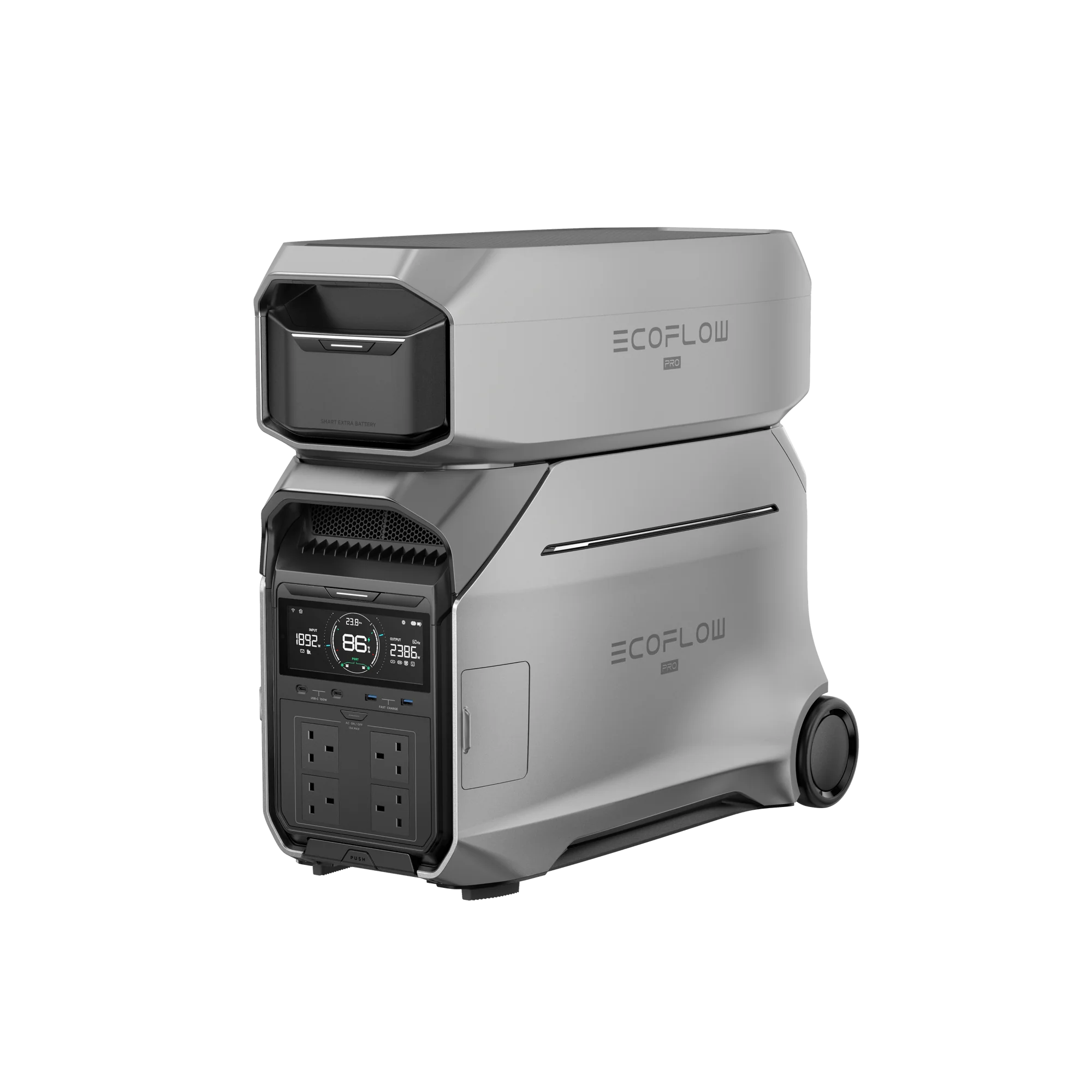 EcoFlow DELTA Pro 3, station électrique 4 096 Wh, 4 000 W (UK, prises type G) 3