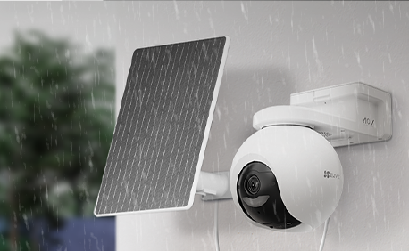 EZVIZ 4G LTE 4K Camera Surveillance exterieure sans Fil EB8 Pro Kit 2