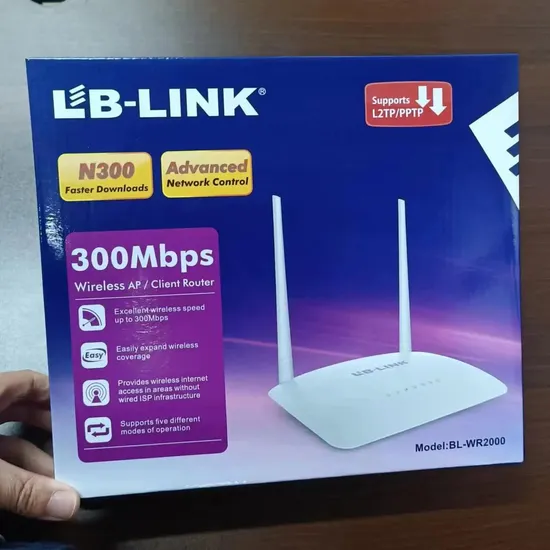 Partagez ce produit Lb Link Routeur Sans Fil LB-LINK N300 (BL-WR2000)
