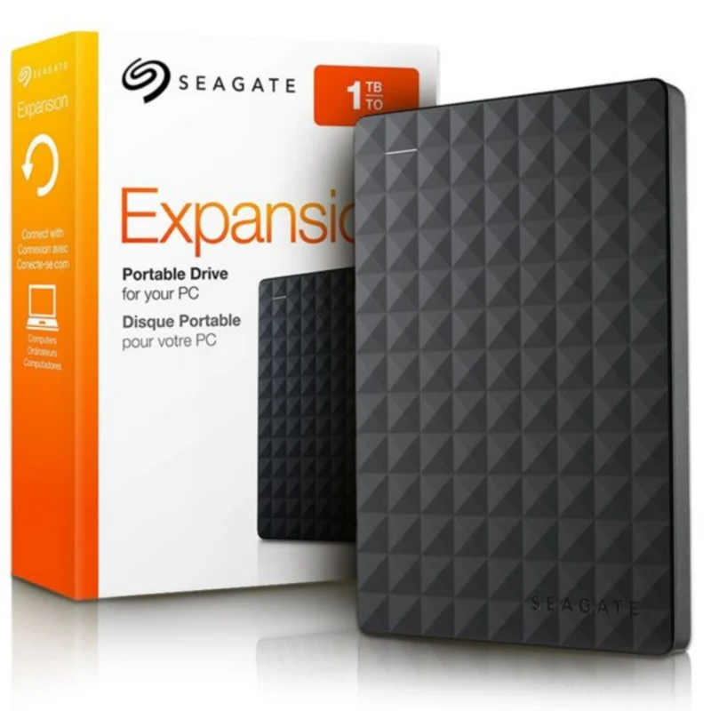 Boitier Disque Dur Externe Portable Seagate Backup Plus Slim